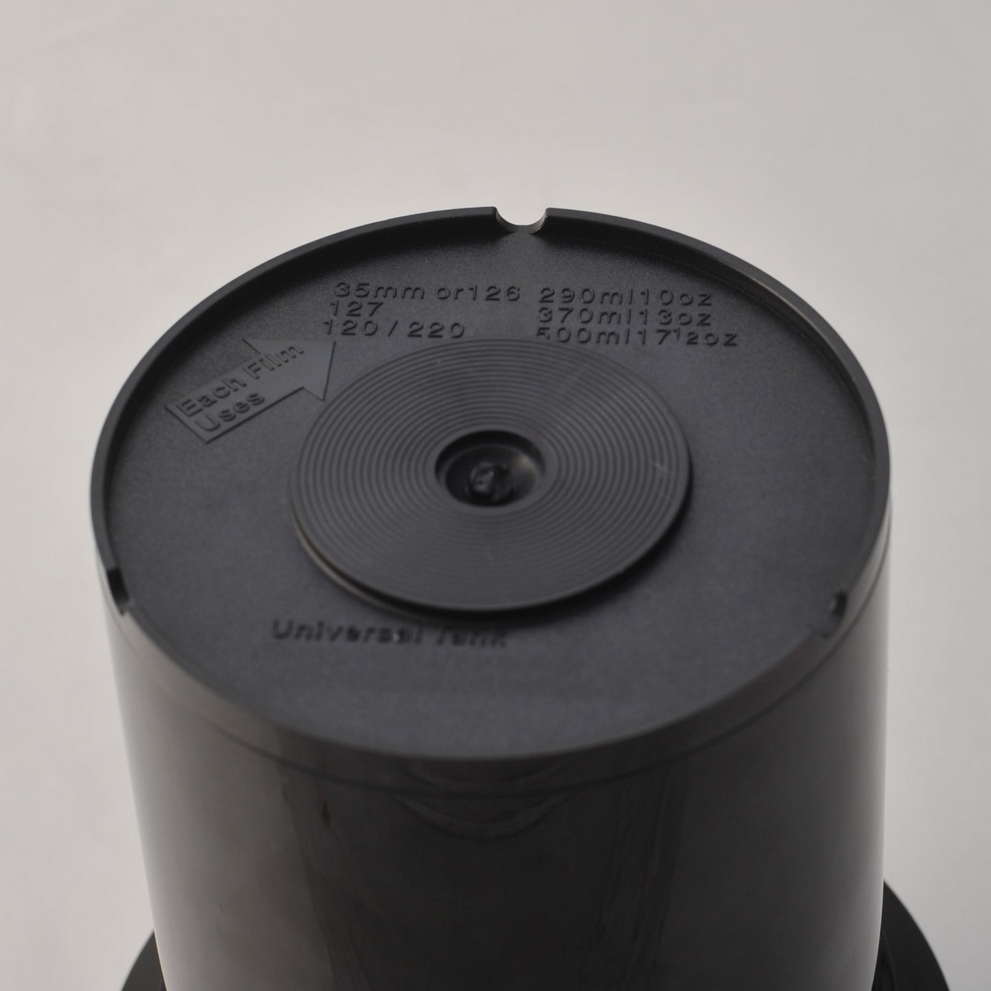 フィルム現像タンク【Pタイプ】(リール2本)+フィルムクリーニングスポンジ2個セット(現像暗室用品)