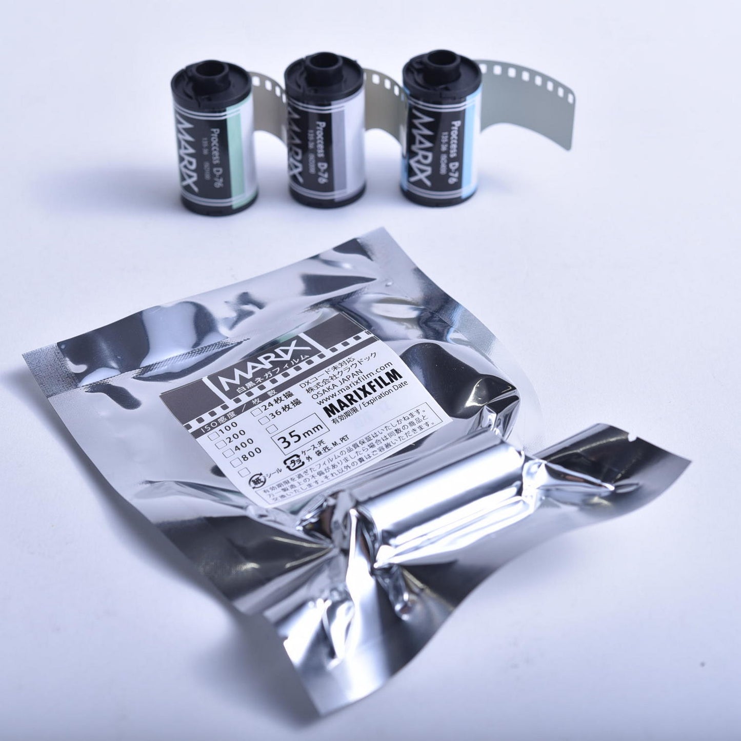 【エコパックでメール便】★マリックス 白黒ネガフィルム【Ortho】 ISO400 36枚 MARIX BLACK&WHITE FILM