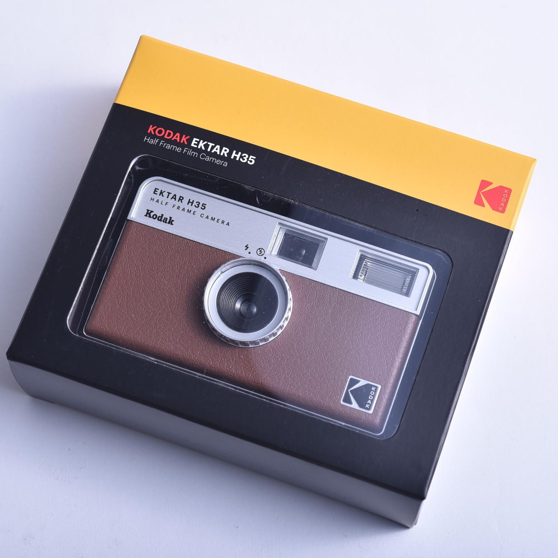 コダック(Kodak) 【国内正規品】フィルムカメラ EKTAR H35 ＜ブラウン