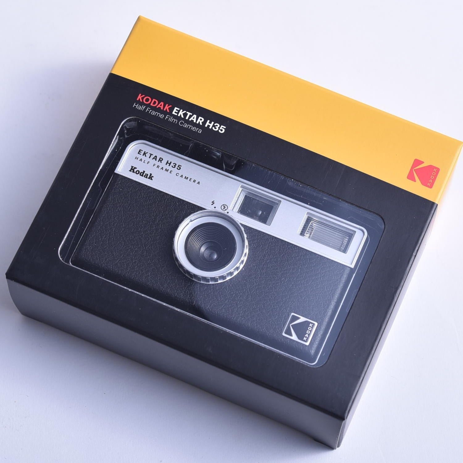 コダック(Kodak) 【国内正規品】フィルムカメラ EKTAR H35 ＜ブラック ...