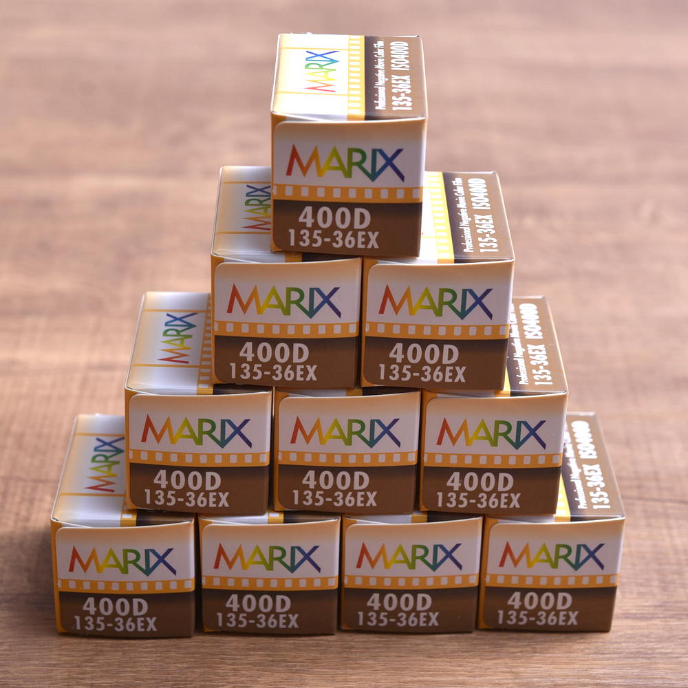 【送料無料 10個セット】マリックス カラーネガフィルム 400D 36枚 MARIX Color NegaFilm