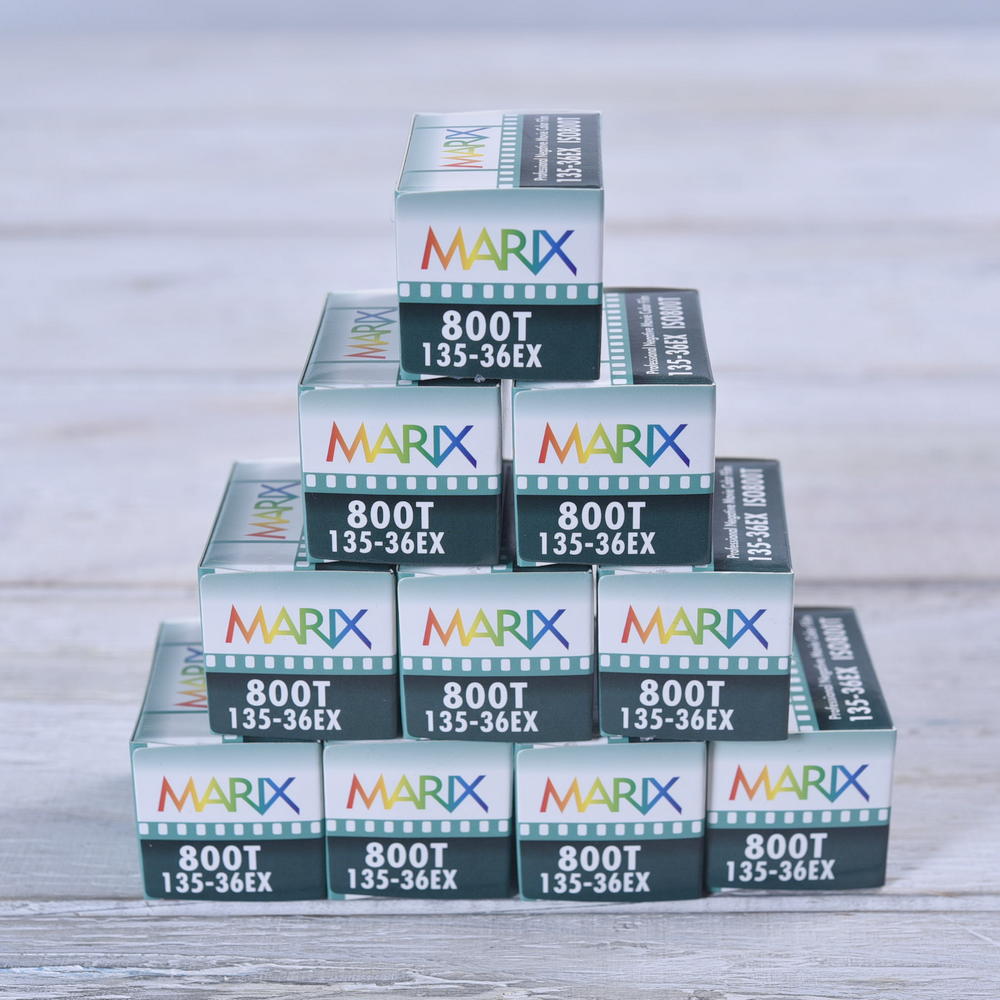 Free shipping 10 pieces] MARIX color negative film 800T 36 sheets