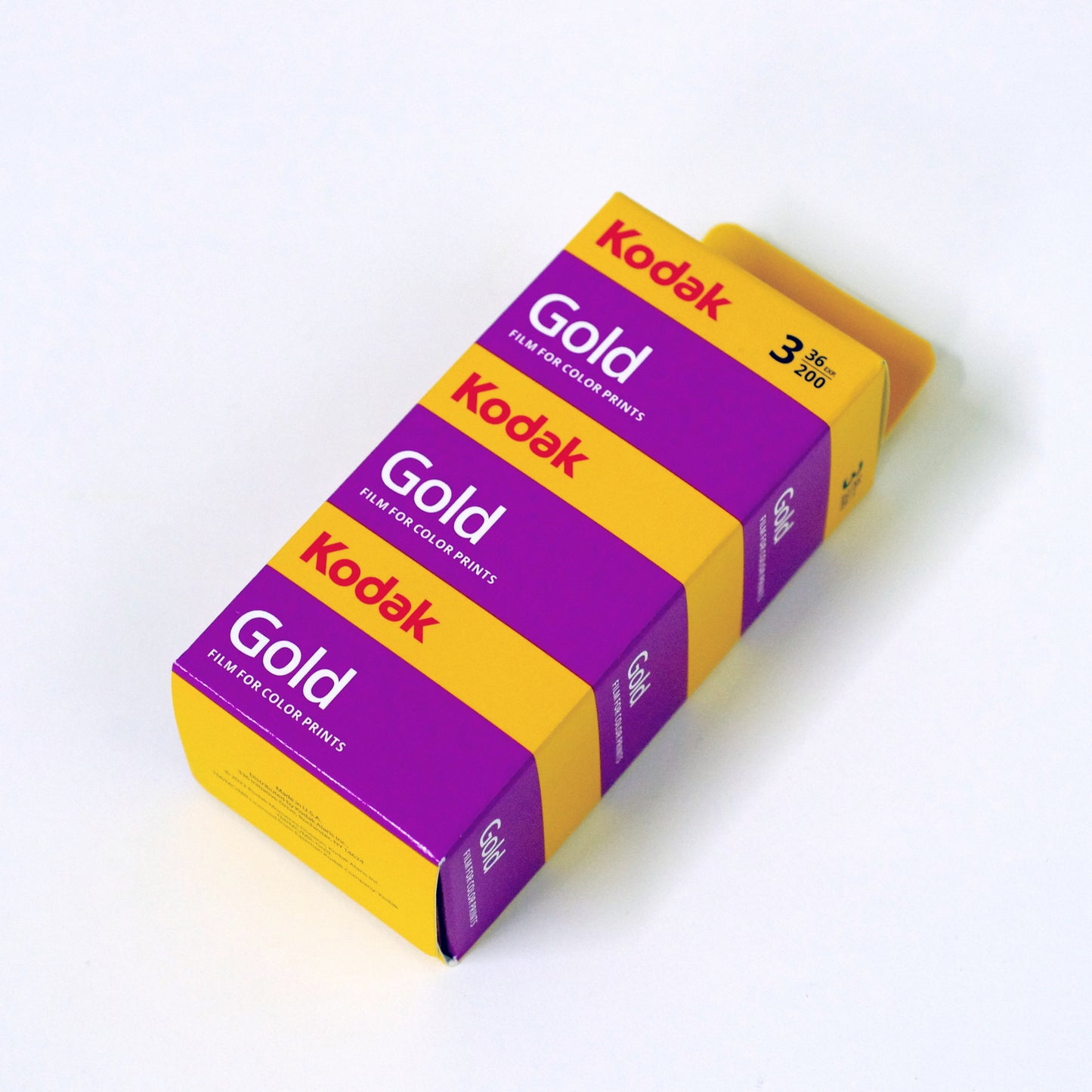 [Free Shipping 3 Pack] Kodak Color Negative Film GOLD ISO200 36 shots 135/35mm