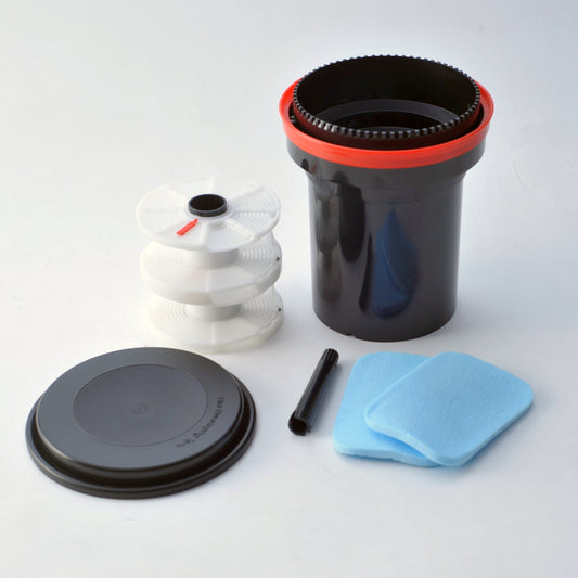 Film developing tank [P type] (2 reels) Developing darkroom supplies