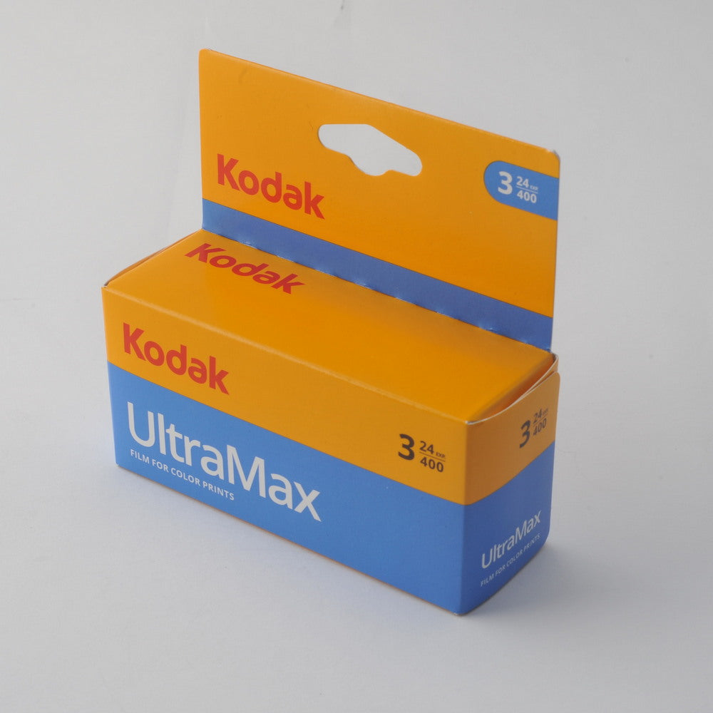 【3個パック】Kodak (コダック) カラーネガフィルム UltlaMax ISO400 24枚撮り 135/35mm