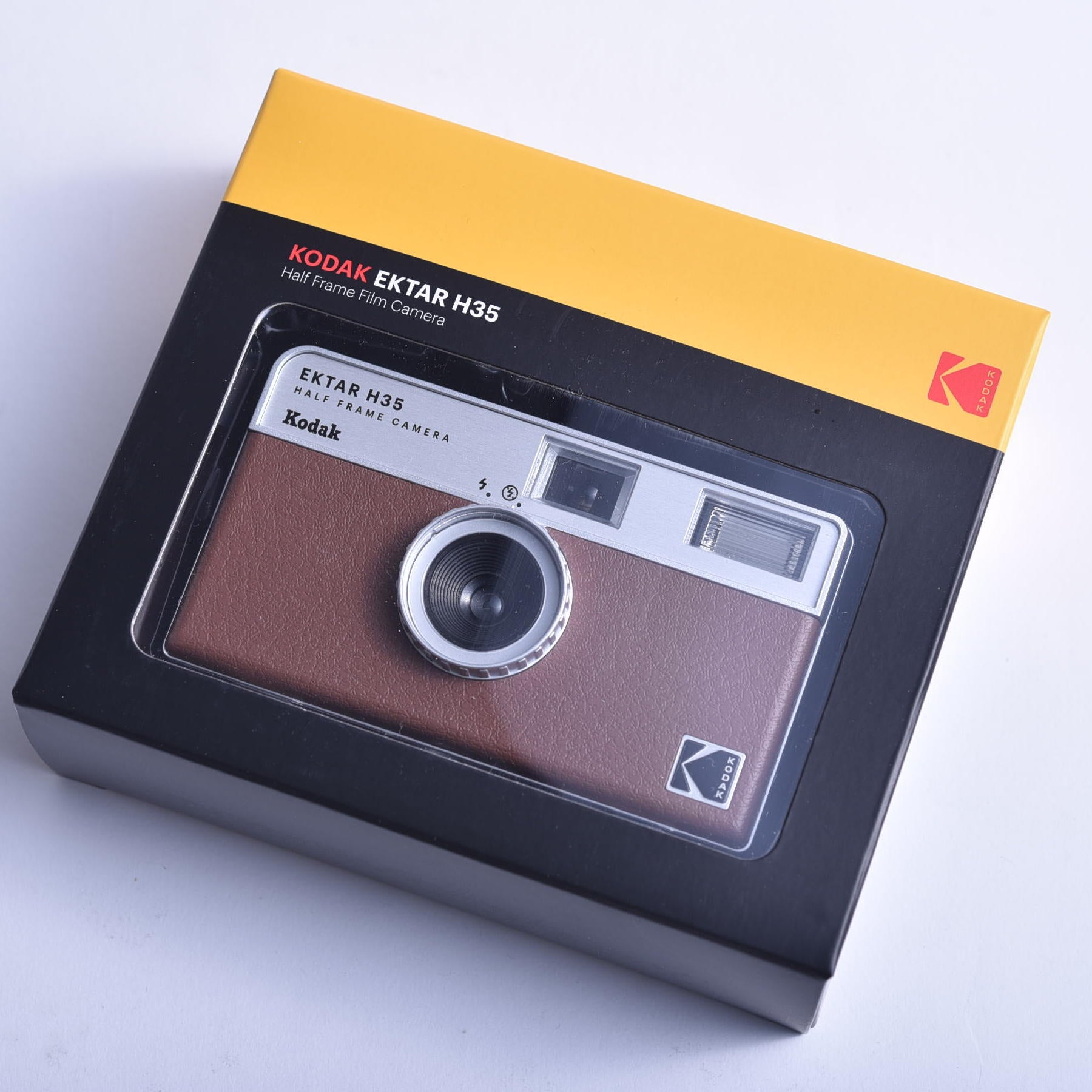 コダック(Kodak) 【国内正規品】フィルムカメラ EKTAR H35 ＜ブラウン＞とマリックスカラー2本セット