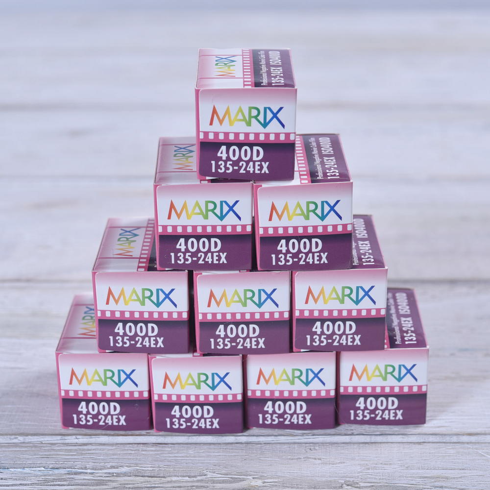 【送料無料 10個セット】マリックス カラーネガフィルム 400D 24枚 MARIX Color movie NegaFilm
