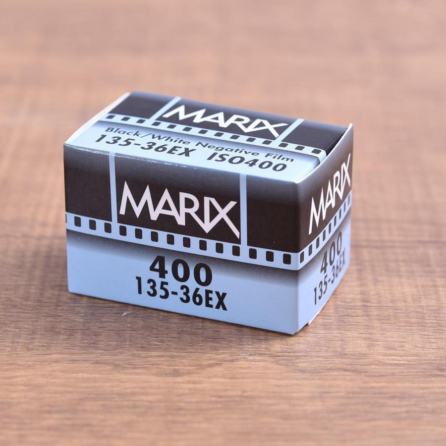 【送料無料 3個セット】マリックス 白黒ネガフィルム ISO400 36枚 MARIX BLACK＆WHITE FILM