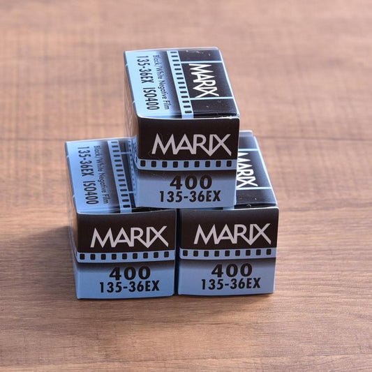 [Free shipping, set of 3] MARIX black and white negative film ISO400 36 sheets MARIX BLACK &amp; WHITE FILM 